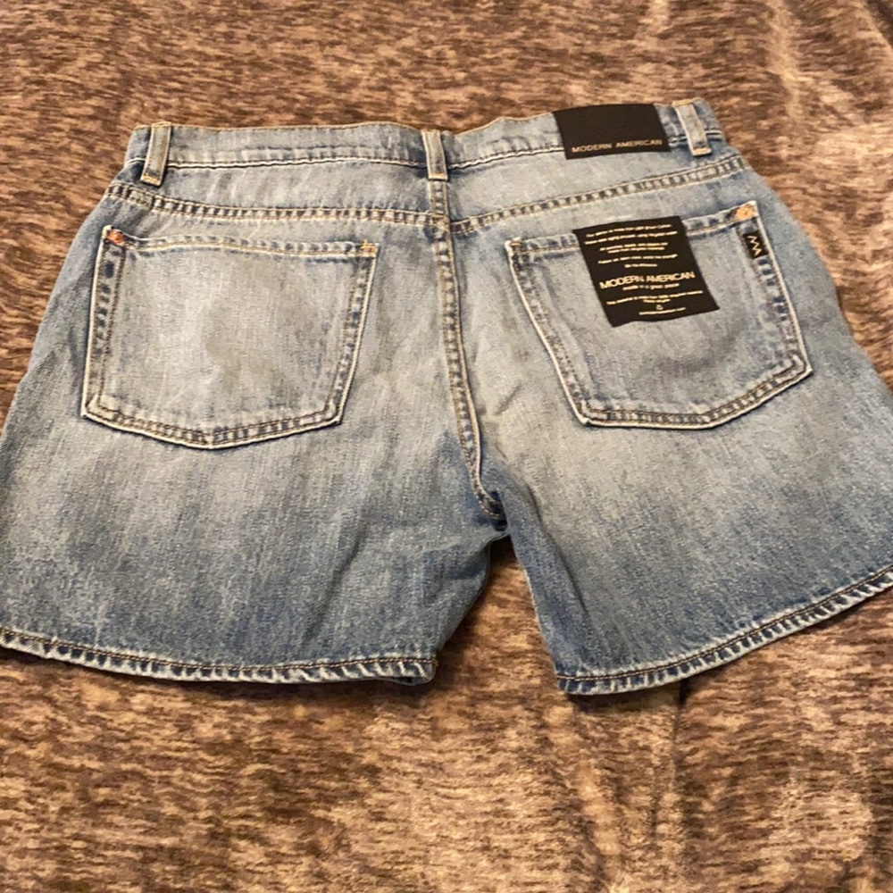 💙Modern American Highlander Boyfriend Jean Shorts💙 - Picture 4 of 5